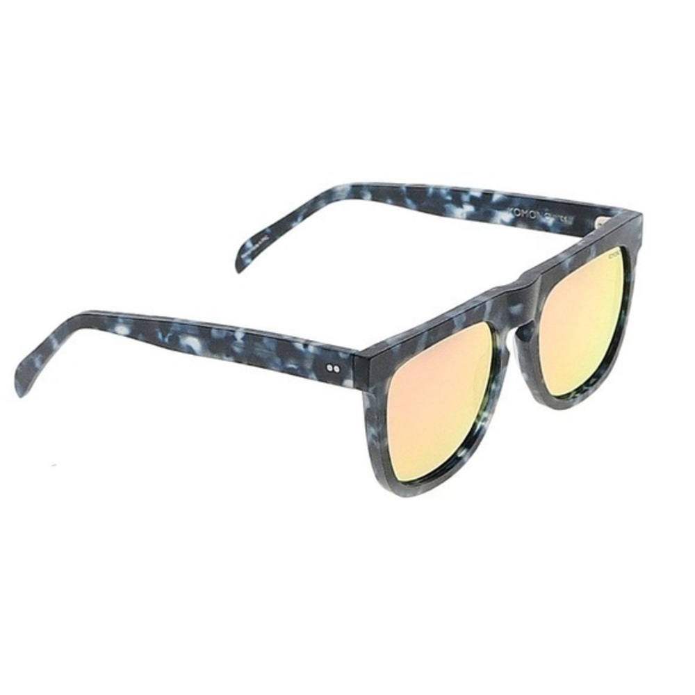 Komono Bennet Matte Indigo Demi Sunglasses blue